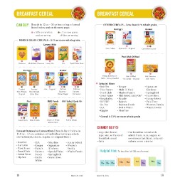 california WIC Approved Food List - Items Page 12