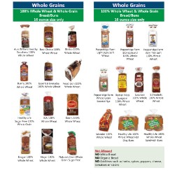 kentucky WIC Approved Food List - Items Page 6