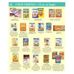 north_dakota WIC Approved Food List - Items Page 1
