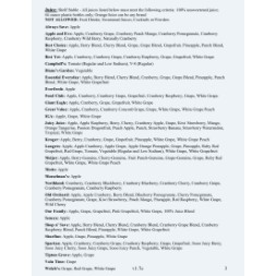 ohio WIC Approved Food List - Items Page 5