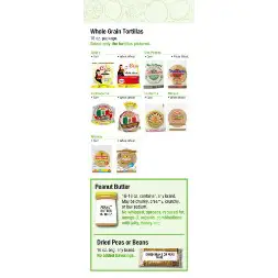 alabama WIC Approved Food List - Items Page 6