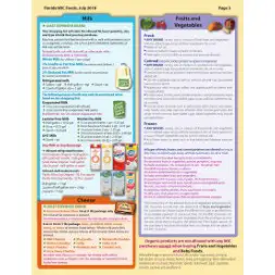 florida WIC Approved Food List - Items Page 3