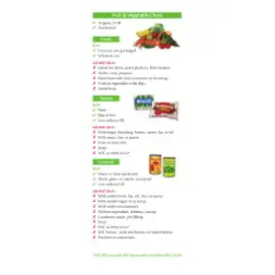 maryland WIC Approved Food List - Items Page 7