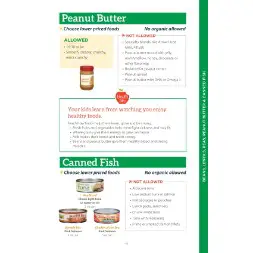 michigan WIC Approved Food List - Items Page 2