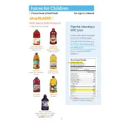 michigan WIC Approved Food List - Items Page 6