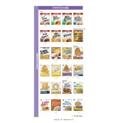 missouri WIC Approved Food List - Items Page 4
