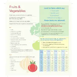 nevada WIC Approved Food List - Items Page 5