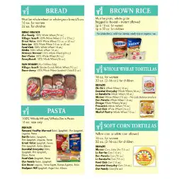 north_dakota WIC Approved Food List - Items Page 2